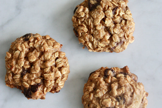PEANUT BUTTER OATMEAL CHOCOLATE CHIP COOKIES