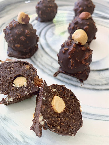 VEGAN "FORRERO ROCHER" BITES