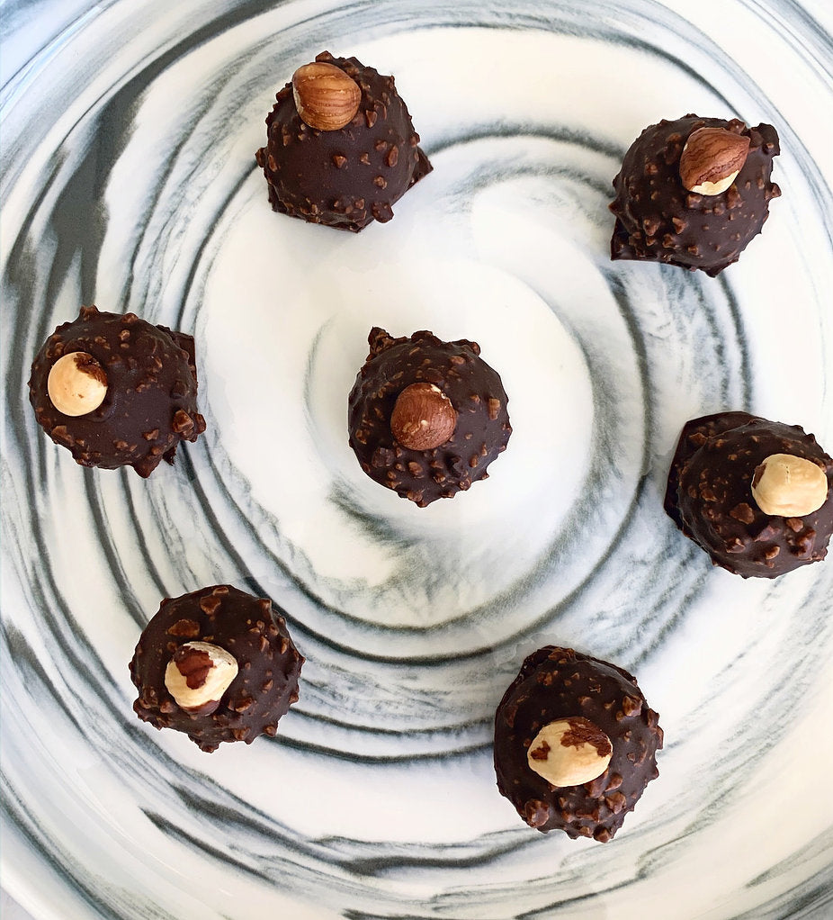 VEGAN "FORRERO ROCHER" BITES