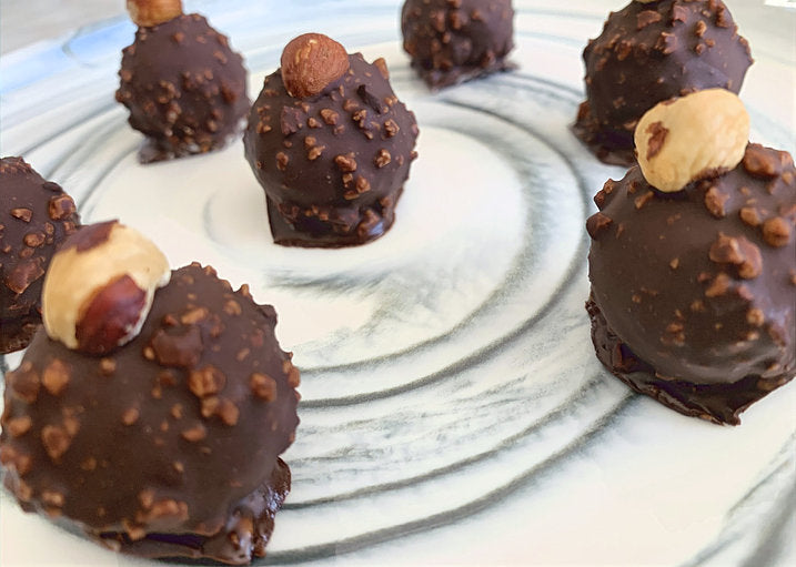 VEGAN "FORRERO ROCHER" BITES