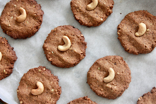 VEGAN PEANUT BUTTER CRUNCH COOKIES