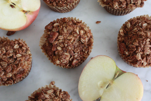 APPLE CRUMBLE MUFFINS